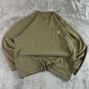 Carhartt WorkWear Long-Sleeve Pocket T-Shirt Sz Men’s Medium
